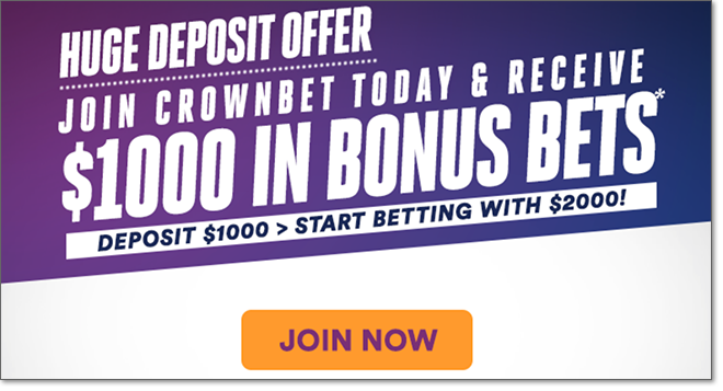 Crownbet $1000 bonus