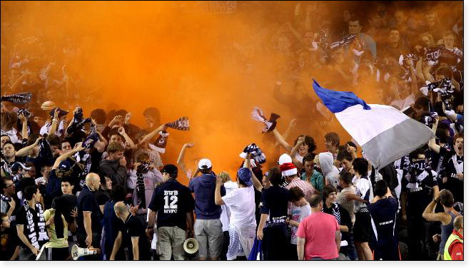 How does the Victory’s flare incident affect A-League betting?