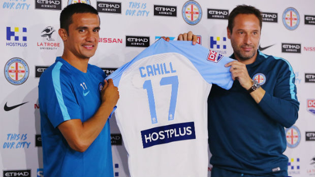 Cahill in A-League