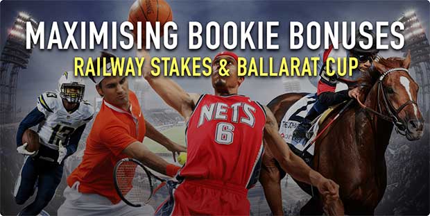 Bonuses & free bets for Ballarat Cup, Railway Stakes, EPL & NBA