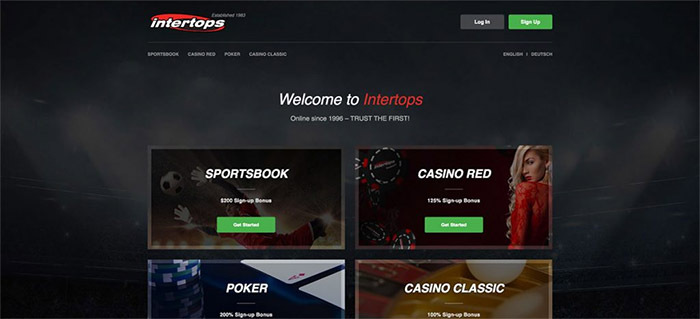 Intertops Screenshot