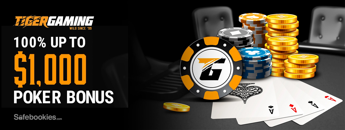 Tiger Gaming Poker Promos