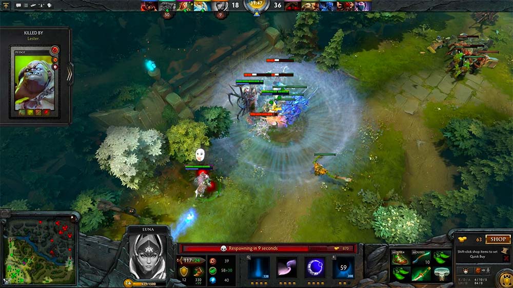 Dota 2 is a popular esports game to bet on